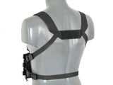 Chest Rig COMPACT - Buckle-up, MOLLE Laser Cut