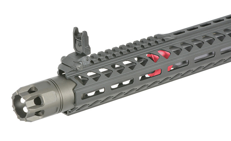 Strike industries 13.5" Raiders Competition Karabin AEG Riffel, GEN-2 - Rød