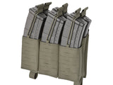 Laser-Cut Buckle Up Panel for 6 AR15 / AK Magazines - Ranger Green