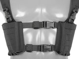 Chest Rig with Two Pouches for 6 AR / AK Magazines, Laser Cut