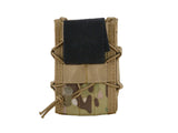 Belt-Mounted Versatile rifle magazine pouch - Multicamo