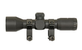 4X32 Compact Scope w/ Rings - Black