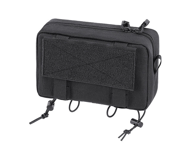 Two-Pocket Utility Pouch with Mounting Panel, Laser Cut