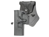G19 Airsoft Left-Handed Hylster Serie - Sort