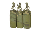 Triple Elastic Pistol Magazine Pouch Laser-cut - MT