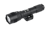 Big riffel flashlight 550lm - Sort