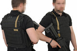 1-Point Bungee Sling w/ MOLLE Attachment - Black