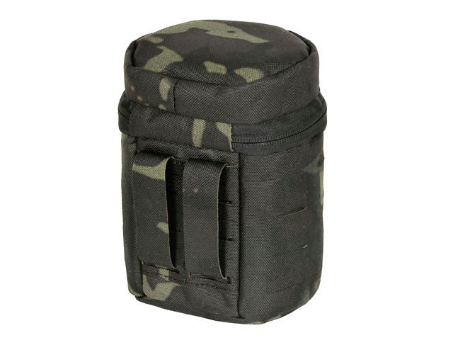 Laser Cut Foam Padded Small Bottle / Nightvision Pouch - Multicamo black