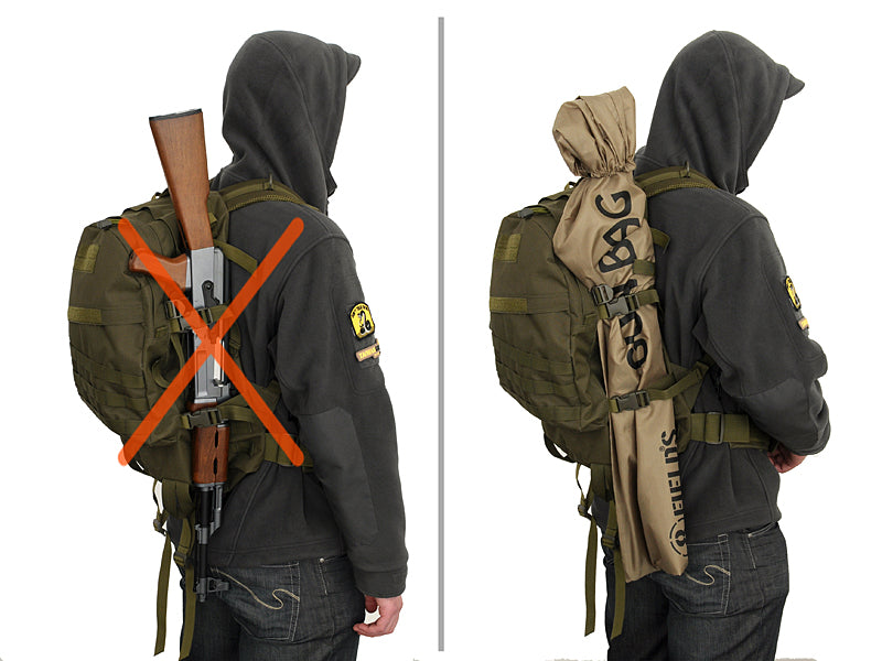 Carrying Bag for Airsoft Rifle - Coyote