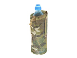 Foldable Bottle Pouch, dual mounting system, Laser Cut - Multicamo