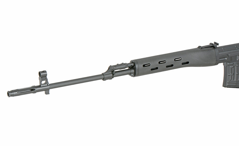SVD Airsoft Bolt Action Sniper Riffel - Sort