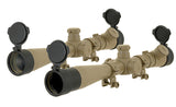Anti-Reflection Glas Cover til 40mm Riflescope - Sort