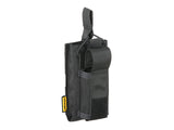 5.56/9mm Open Top Enkelt Magasin Combo Lomme - Sort