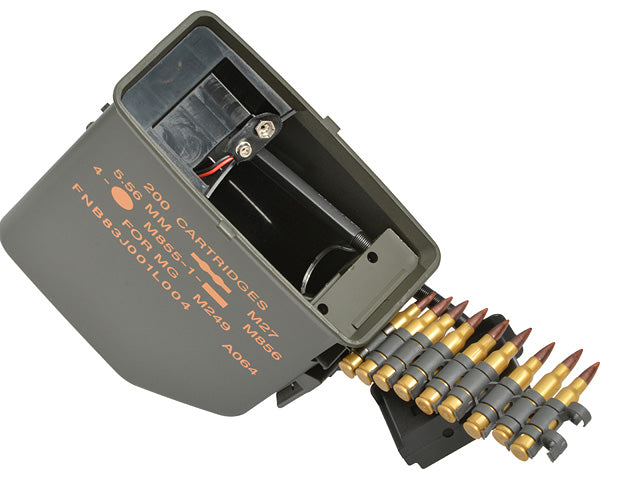 6000rd Electric Box Magazine M249 - Olive