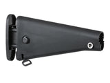 Adjustable fixed kolbe til SR-25/AR-15/M4 - Sort