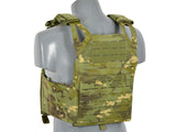 Laser-Cut “Buckle Up" Operator Plate Carrier with AR15/AK Magazine Pouch — MT