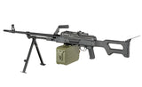 PKM machine gun replica - Polymer stock