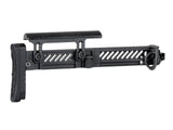AK russisk side foldbar buttstock (Gen 2) - Sort