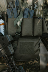 Drop-Down Utility Pouch for Armor Carrier Mod. 2 - Ranger Green