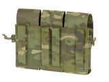 Triple Pouch for 6 AR15 Magazines, Laser Cut - Multicamo Tropic