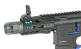 Strike industries 4" Raiders Competition PDW AEG Riffel, GEN-2 - Blå