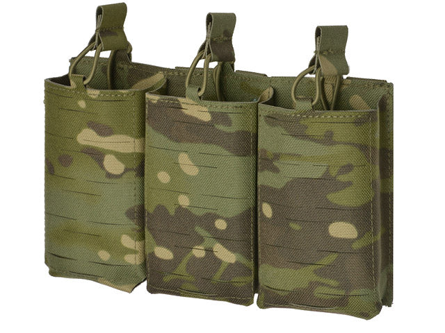 Laser-Cut Panel with 3 AR15 Magazine Pouches - MT