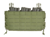 Panel Buckle-up COMPACT - insert for 3 magazines, MOLLE Laser Cut
