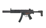 JG067 S6 Airsoft SMG med integreret lyddæmper