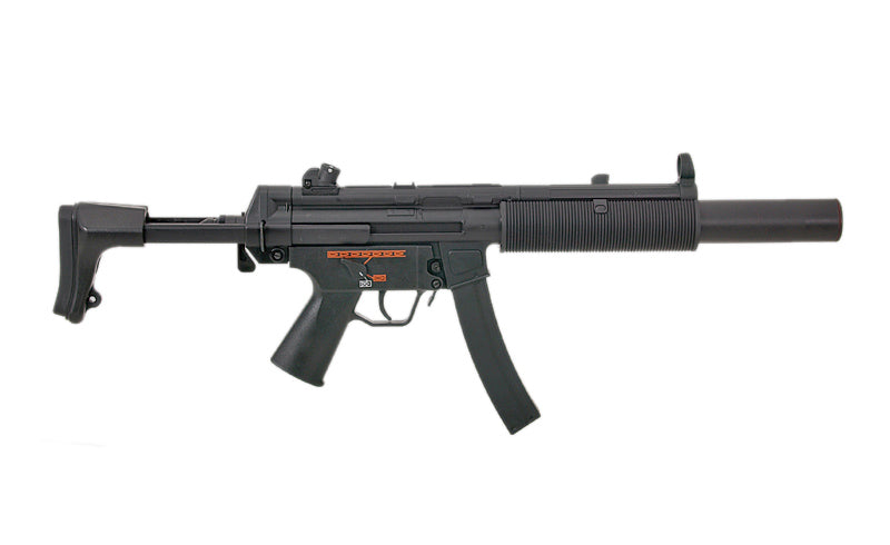 JG067 S6 Airsoft SMG med integreret lyddæmper