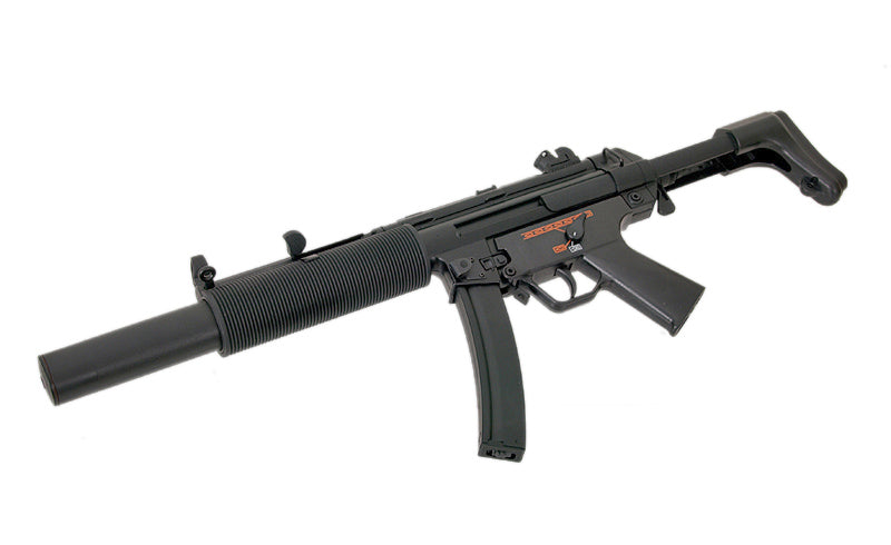 JG067 S6 Airsoft SMG med integreret lyddæmper