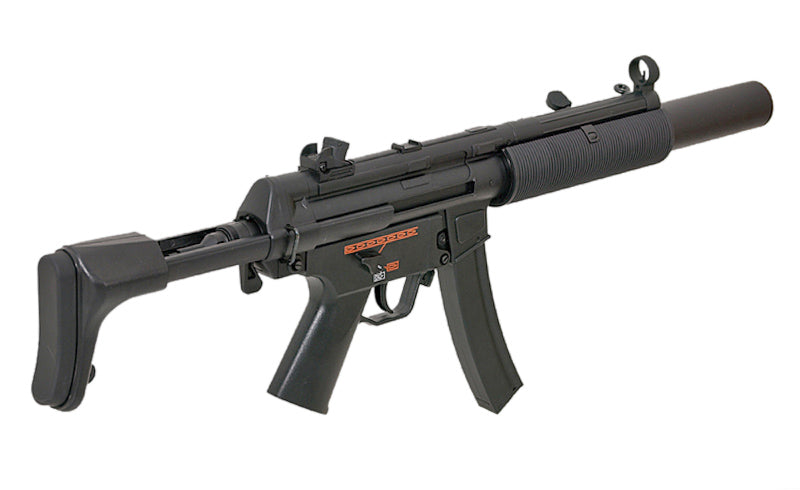 JG067 S6 Airsoft SMG med integreret lyddæmper