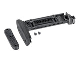 AK russisk side foldbar buttstock (Gen 2) - Sort