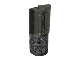 Foldable Bottle Pouch, dual mounting system, Laser Cut - Multicamo Black