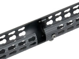 AK long tubular forskæfte - Sort