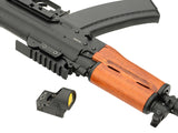 AKS-74U extended upper skinne til Rød dot - Sort