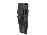 Single pouch for pistol magazines - multicamo black