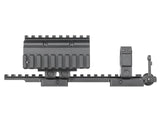 Replica Style NADS Montage 30mm Kikkertsigte Ring Assembly (7.62 Version) - Sort