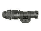 Compact Riffel flashlight - Sort