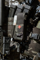 Universal Tourniquet Pouch, Laser Cut Type A - Multicamo Black