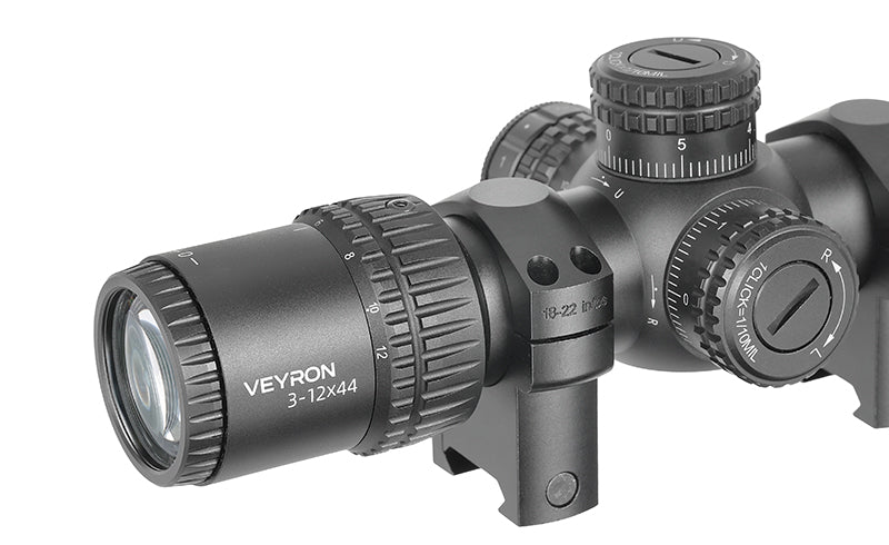 Veyron 3-12x44IR SFP Compact Riffel Kikkertsigte