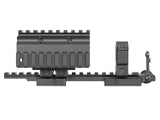 Replica Style NADS Montage 30mm Kikkertsigte Ring Assembly (5.56 Version) - Sort