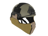 Hjelm Mandible Guard - Dark Earth