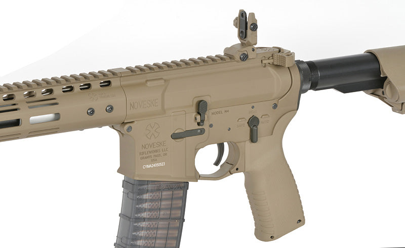 Noveske 10.5" Gen III Shorty 300BLK AEG Riffel Eshooter ETU, GEN-2 - Tan
