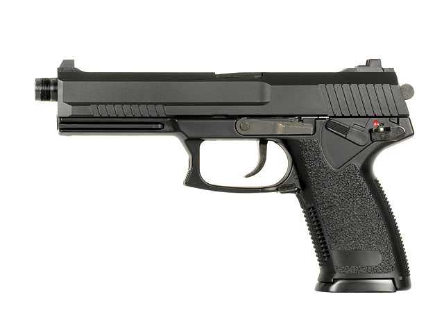 SOCOM pistol replica med lyddæmper (Grøn Gas version)