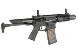 Strike Industries 4" Raider PDW CGS Lightning Serie GBBR Replica - Sort