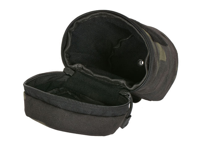 Laser Cut Foam Padded Small Bottle / Nightvision Pouch - Multicamo black