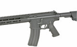 WE13 13" M4/AR-15 Knight's Armament Airsoft Riffel, 30 RPS, ETU - Sort
