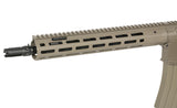 WE13 13" M4/AR-15 Knight's Armament Airsoft Riffel, 30 RPS, ETU - Tan