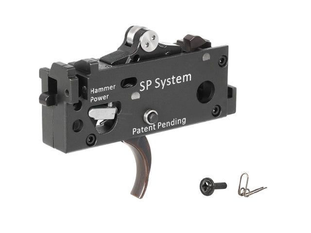 Adjustable aftrækker box