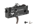 Adjustable aftrækker box